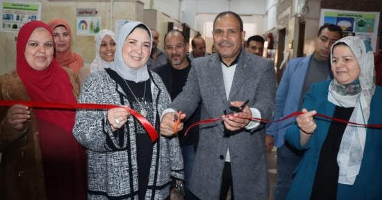 كلية التمريض بالمنوفية تنظم معرضا يضم منتجات فنية ومجسمات تعليمية