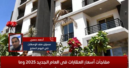 مفاجآت أسعار العقارات فى 2025 وما الوقت الأنسب للشراء وأفضل الأماكن "فيديو"