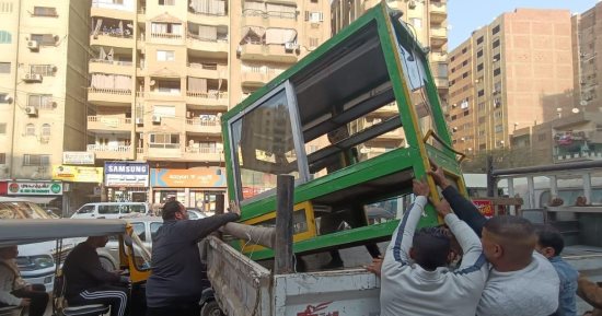 محافظة الجيزة: تشميع منشآت مخالفة وتسبب إزعاجًا للمواطنين بمنطقة كعبيش