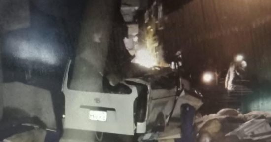 انهيار جزئى لجدران منزل وتهشم ميكروباص بسبب انفجار أسطوانة بوتاجاز في طنطا