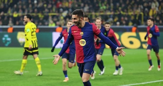 توريس يمنح برشلونة فوزا ملحميا على دورتموند 3-2 فى دورى الأبطال.. فيديو