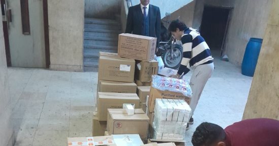 ضبط مخزن بداخله أدوية تابعة لوزارة الصحة غير مصرح بتداولها فى أسيوط