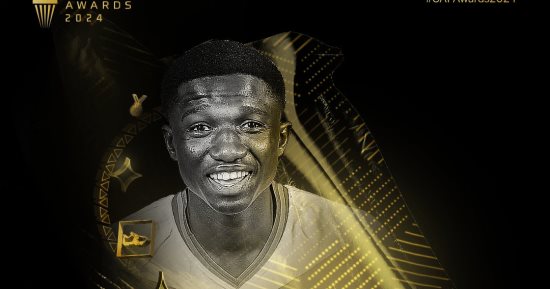 حفل جوائز كاف 2024.. السنغالي لامين كامارا أفضل لاعب شاب في أفريقيا