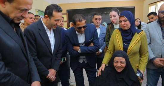 التحالف الوطنى ووزارة التضامن يفتتحان قرية بالبحيرة بعد تطوير المنازل المتهالكة