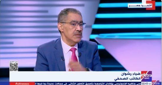 ضياء رشوان: إسرائيل كانت الطرف الرئيسي الذي بادر بالتدخل في سوريا