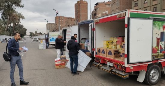 سوق اليوم الواحد فى إمبابة يستقبل المواطنين للأسبوع الرابع على التوالى