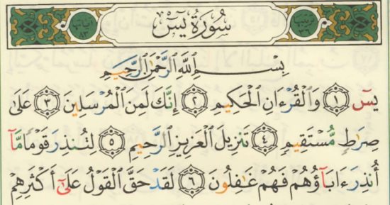 سورة يس.. من قرأها ابتغاء وجه الله غفر له فى تلك الليلة