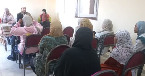 فعاليات توعوية بأندية الفتاة بأسوان تحت مظلة المبادرة الرئاسية بداية.. صور