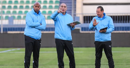 المصرى يختتم استعداداته لمواجهة الزمالك فى الجولة الرابعة بالكونفدرالية
