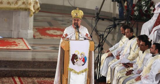 بطريرك الكاثوليك بقداس عيد الميلاد: نصلى من أجل سوريا والسودان وفلسطين.. صور  