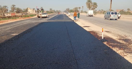 رصف طرق وإنشاء إنترلوك بفاقوس فى الشرقية ضمن الخطة الاستثمارية