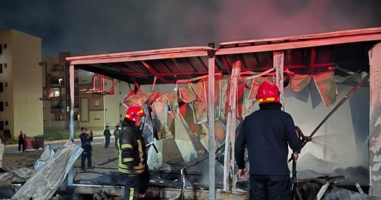 السيطرة على حريق بمصنع لإعادة تدوير البلاستيك فى البدرشين