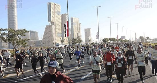 انطلاق النسخة التاسعة من ماراثون زايد الخيري بالعاصمة الإدارية الجديدة 