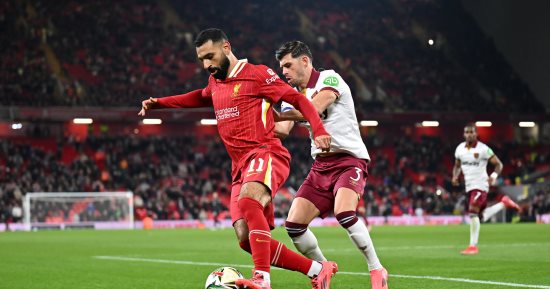 موعد مباراة ليفربول ضد وست هام في الدوري الإنجليزي والقناة الناقلة
