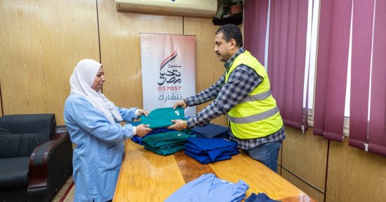 صندوق تحيا مصر يقدم 238 ألف قطعة ملابس طبية لأكثر من 27 ألف طبيب