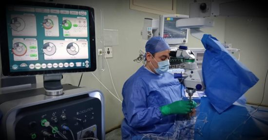 التأمين الصحى تعلن بدء إجراء عمليات إصلاح عيوب الشبكية بمستشفى بنها 
