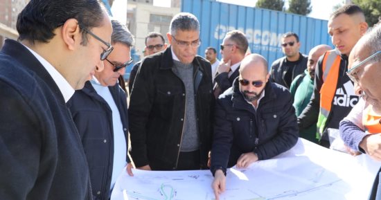 محافظ الجيزة يتفقد مواقع التحويلات المرورية بمحيط محطة مترو نصر الدين