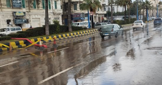 وقف سوق اليوم الواحد فى الإسكندرية لسوء الأحوال الجوية