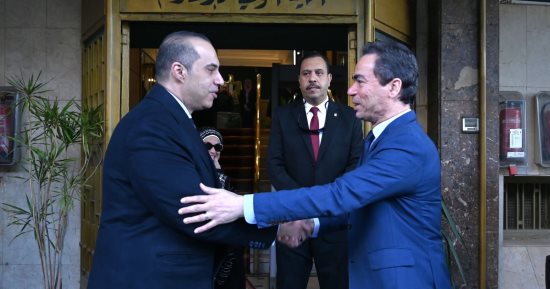 وزير الشئون النيابية والتواصل السياسي يلتقي رئيس الهيئة الوطنية للإعلام