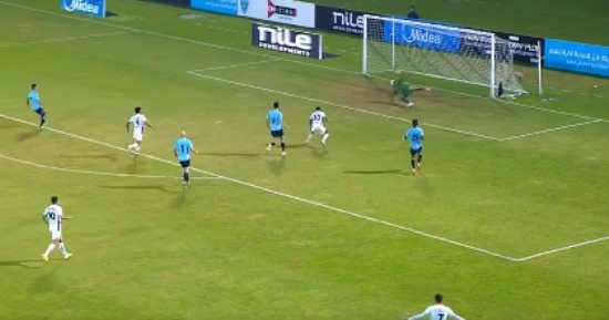 البنك الأهلى يفوز على غزل المحلة 1-0 بدورى NILE.. فيديو