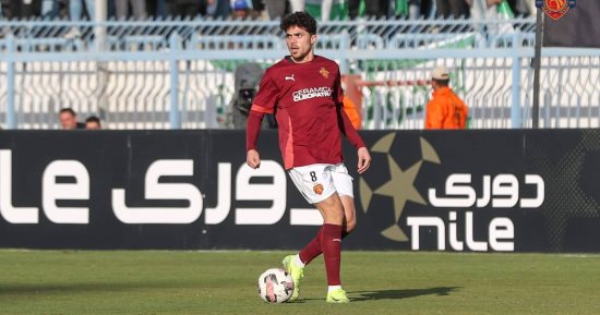 عبد الله مجدى يغيب عن سيراميكا أسبوعا للإصابة بشد فى العضلة الضامة