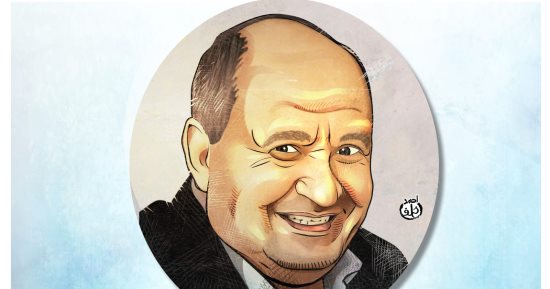 ذكرى رحيل وحيد حامد فى كاريكاتير اليوم السابع