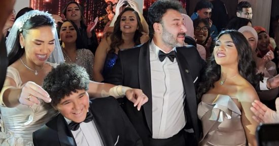 شاهد.. لحظة عقد قران مي فاروق ومحمد العمروسى بحضور نجوم الفن