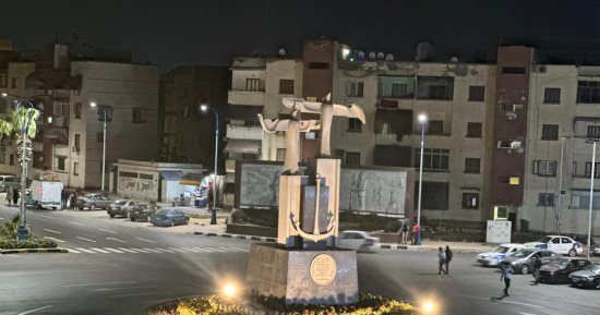 "ستالينجراد" ميدان تاريخى أنشئ بالسبعينات ويزين أقدم أحياء بورسعيد.. صور