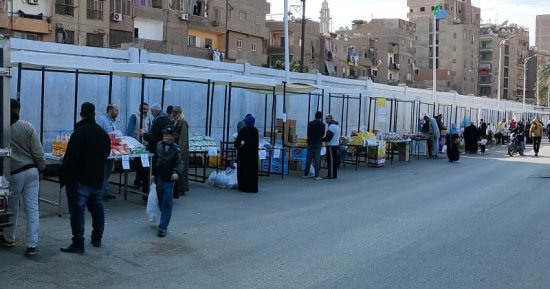 محافظ الجيزة يكلف بتقديم الدعم اللازم لاستمرار انعقاد سوق اليوم الواحد أسبوعيا