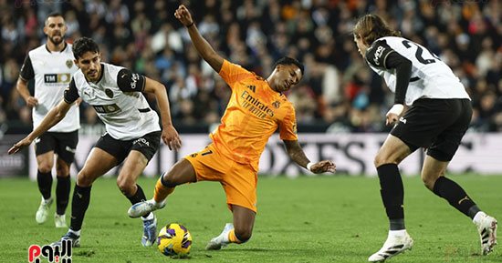 موعد مباراة ريال مدريد وفالنسيا فى الدوري الإسباني والقناة الناقلة