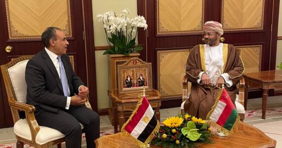 وزير الخارجية يبحث مع نظيره العماني حالة التوتر والتصعيد في البحر الأحمر
