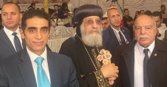 قيادات حزب الريادة تهنئ البابا تواضروس الثاني بعيد الميلاد.. وتؤكد: حب الوطن يجمعنا