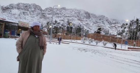 تحذير من الطقس غدا وانخفاض بدرجات الحرارة تصل إلى صفر فى بعض المناطق