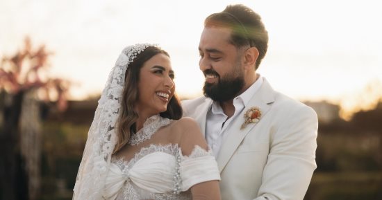 15 صورة من جلسة تصوير المطرب حاتم فهمى وزوجته بعد الاحتفال بزفافهما