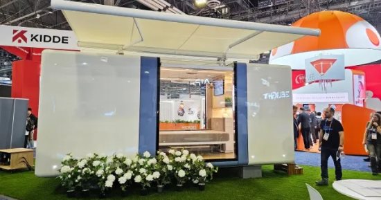 ابتكارات المنازل الصغيرة المستدامة تهيمن على معرض CES 2025   