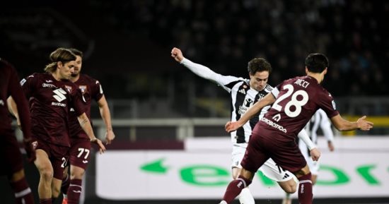 تورينو يفرض التعادل على يوفنتوس 1-1 فى الدورى الإيطالى.. فيديو