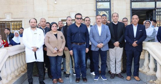 محافظ المنوفية يستقبل وزير الصحة لتفقد الخدمات الطبية بعدد من المنشآت الصحية