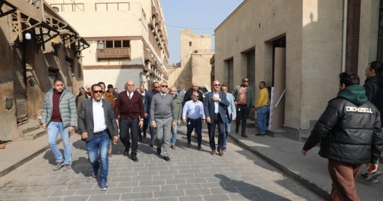 محافظ القاهرة يوجه بسرعة الانتهاء من مشروع تطوير القاهرة التاريخية