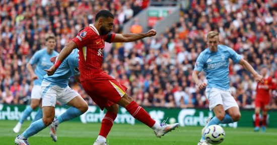مواجهة ثأرية تنتظر محمد صلاح مع ليفربول ضد نوتينجهام فى الدوري الإنجليزي