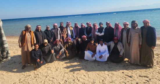 وصول وفد الهجانة الأردنى إلى شرم الشيخ للمشاركة فى مهرجان الهجن والتراث