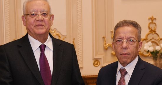 رئيس مجلس النواب يلتقي نقيب الأطباء لمناقشة قانون المسئولية الطبية