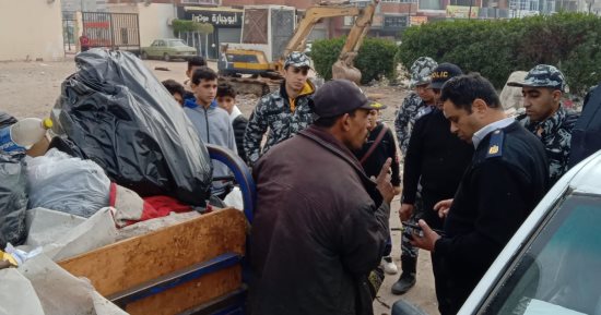 محافظ الإسماعيلية: حملات مكثفة لإزالة أماكن النباشين بالمدينة