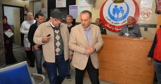محافظ أسيوط يتفقد المركز الصحى الحضرى بالحمراء للاطمئنان على جودة الخدمات