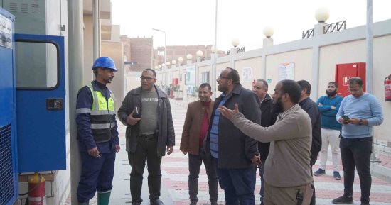 رئيس مياه سوهاج يتفقد محطات مياه الشرب والصرف الصحى بـ4 مراكز 