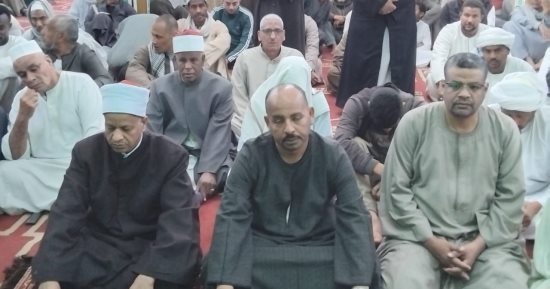 انطلاق القافلة الدعوية بادارة أوقاف دراو بأسوان