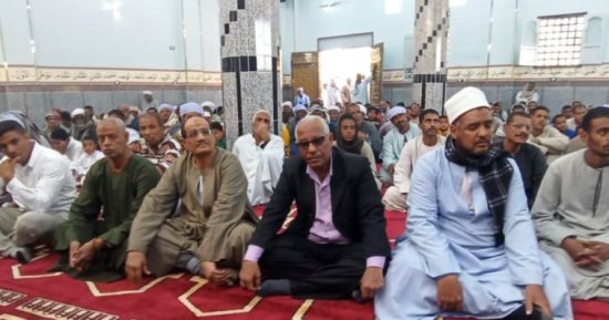 افتتاح مساجد الرحمن والسلام بأسوان