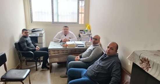 وكيل صحة دمياط يتفقد مستشفى فارسكور المركزى  