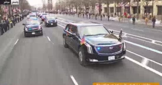 الرئيسان المنتخب دونالد ترامب وجو بايدن يتوجهان معا إلى الكابيتول