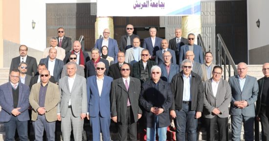 رئيس جامعة المنوفية يشارك فى اجتماع الكوادر الطبية بالمستشفيات الجامعية