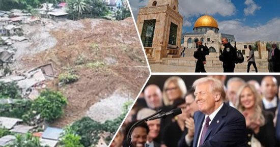أهم أخبار العرب والعالم حتى الظهيرة.. مستوطنون يقتحمون المسجد الأقصى بحماية شرطة الاحتلال.. "أمريكا" و"الأمة".. الكلمات الأكثر استخداما فى خطاب تنصيب ترامب.. إندونيسيا: انهيار أرضى يسفر عن مصرع 16 شخصا بجاوة